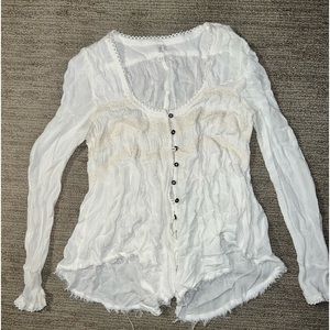 Free people new without tags long sleeve top